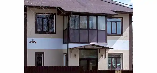 Остекление частного дома